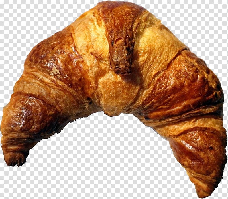 Croissant Pain au chocolat Danish pastry Viennoiserie Franzbrötchen, croissant transparent background PNG clipart