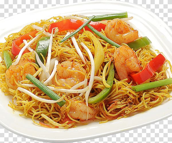 Singapore-style noodles Chow mein Lo mein Chinese noodles Pancit, Chef Specialties transparent background PNG clipart