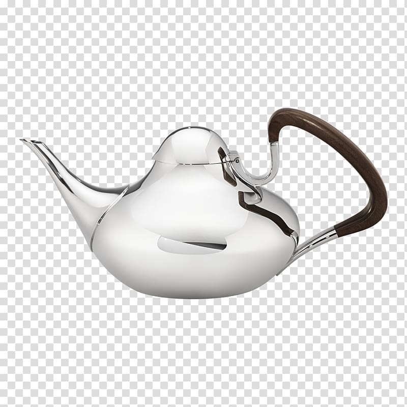 Teapot Silver Tableware Kettle, japanese tableware transparent background PNG clipart