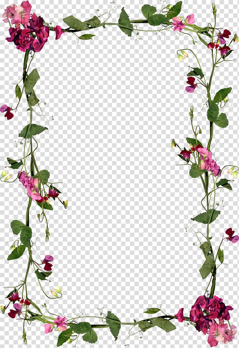 red, green, and pink floral frame illustration, Eid al-Fitr Eid Mubarak Greeting & Note Cards Eid al-Adha Happiness, flower frame transparent background PNG clipart