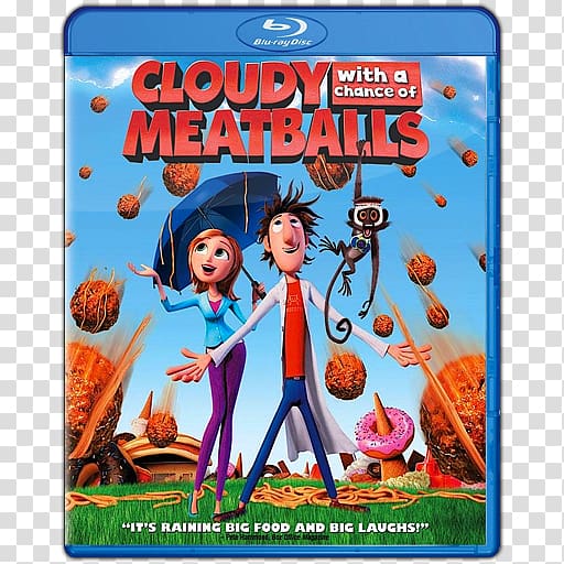Blu-ray disc Flint Lockwood Cloudy With A Chance of Meatballs DVD Film, dvd transparent background PNG clipart