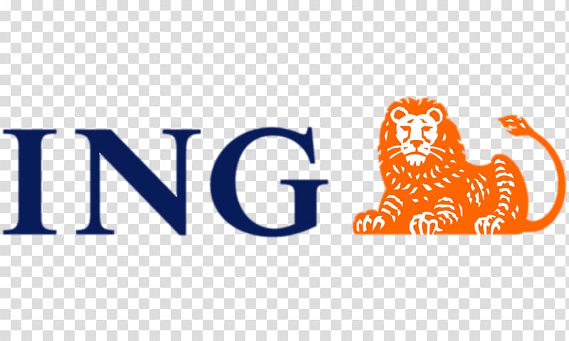ING Group Netherlands Investment banking Financial services, bank transparent background PNG clipart