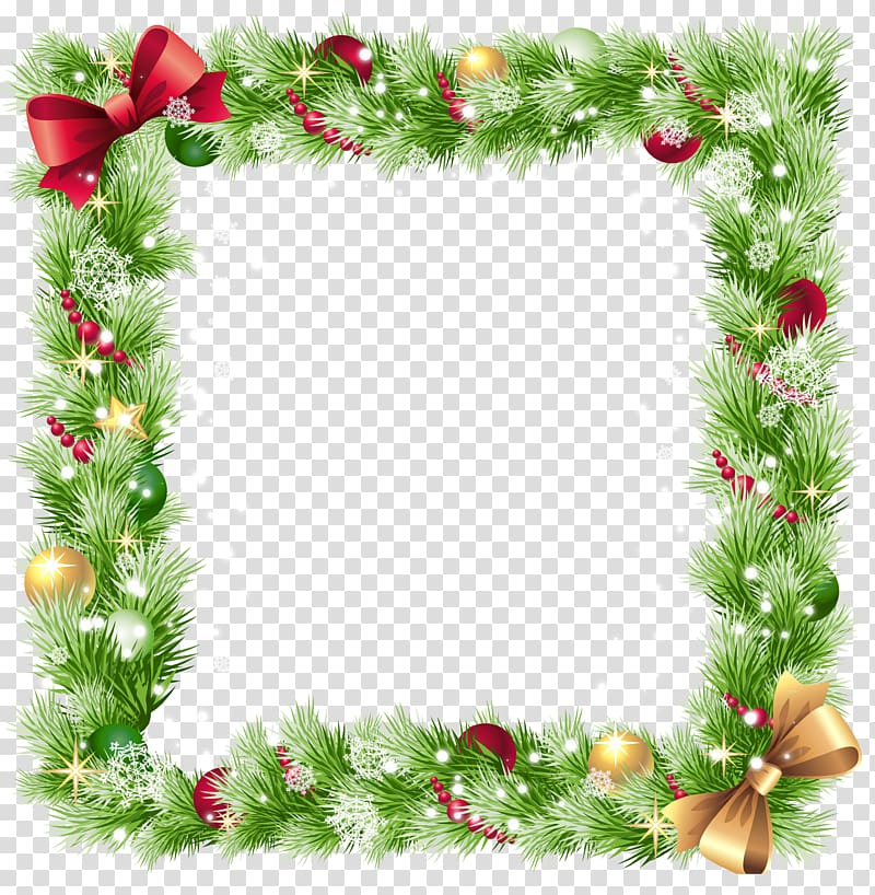 Borders and Frames Christmas ornament , christmas transparent background PNG clipart