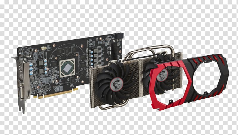 Graphics Cards & Video Adapters NVIDIA GeForce GTX 1070 Radeon NVIDIA GeForce GTX 1060, Computer transparent background PNG clipart
