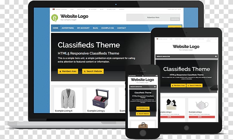 Web page Responsive web design Classified advertising WordPress, WordPress transparent background PNG clipart