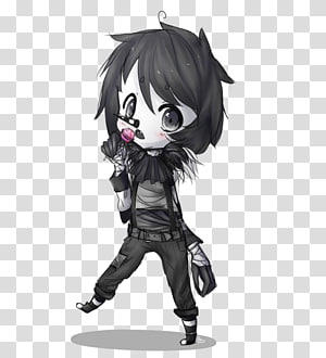 Laughing Jack Creepypasta Drawing Chibi Chibi Transparent Background Png Clipart Hiclipart