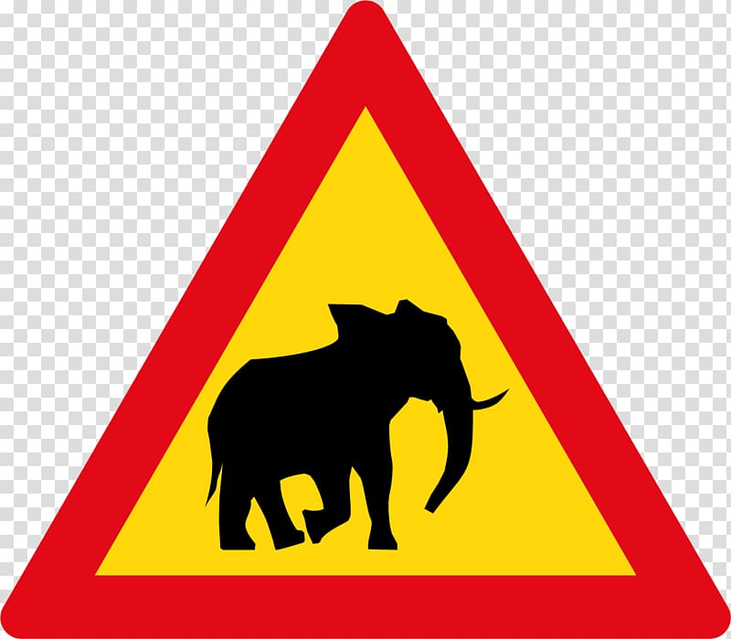 Namibia Traffic sign Warning sign Road, countries transparent background PNG clipart