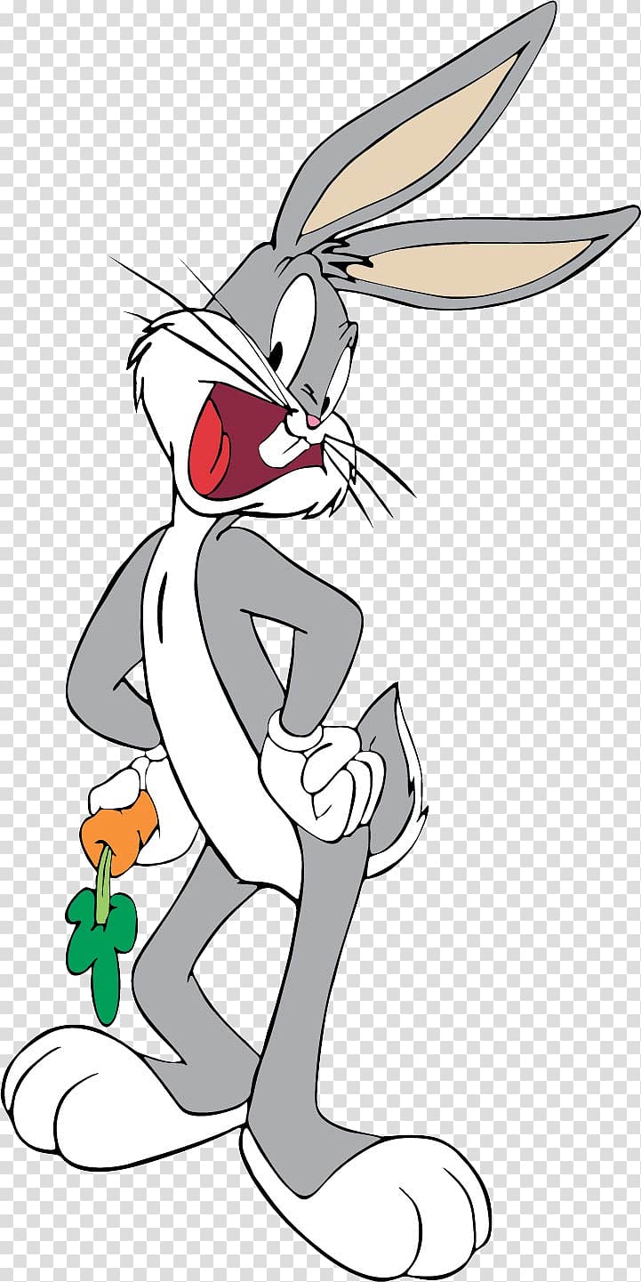 Bugs Bunny illustration, Bugs Bunny Looney Tunes Cartoon , Bugs Bunny transparent background PNG clipart