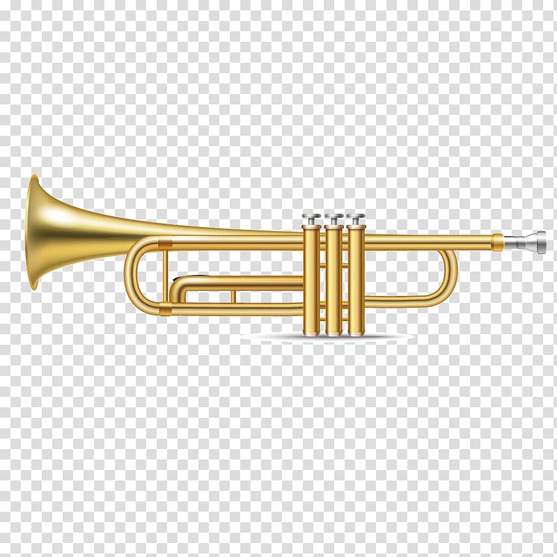 Trumpet Musical instrument Saxophone Euclidean , trumpet saxophone transparent background PNG clipart
