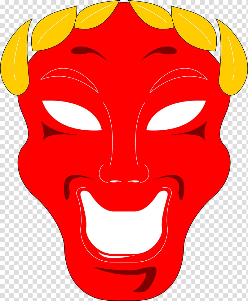 Mask Comedy Theatre , mask transparent background PNG clipart