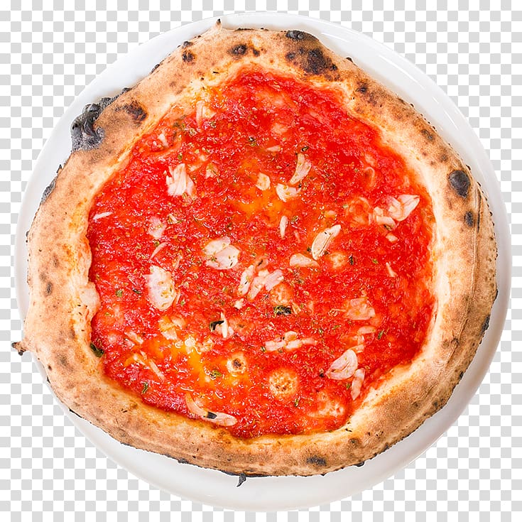 Sicilian pizza Neapolitan pizza Marinara sauce Neapolitan cuisine, happy hour appetizers transparent background PNG clipart