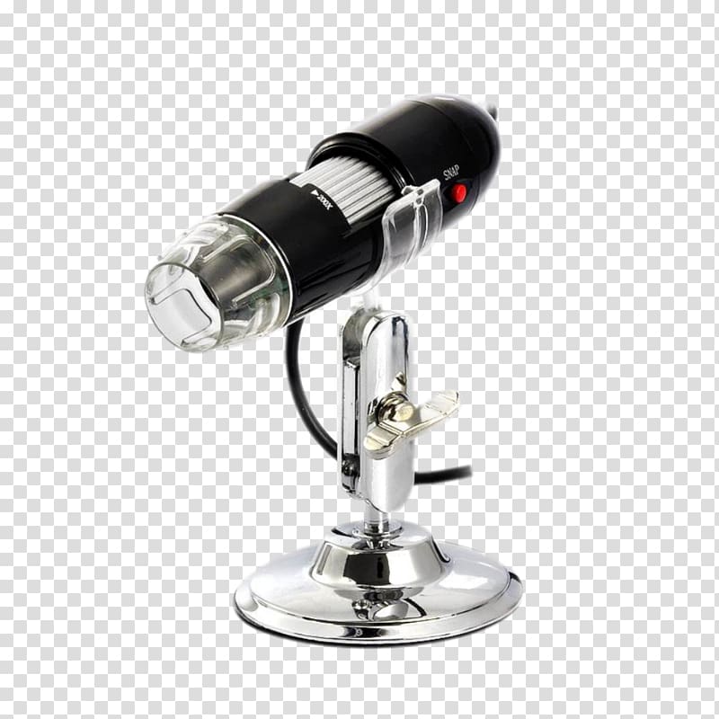 USB On-The-Go Optics Microscope Magnification, USB transparent background PNG clipart