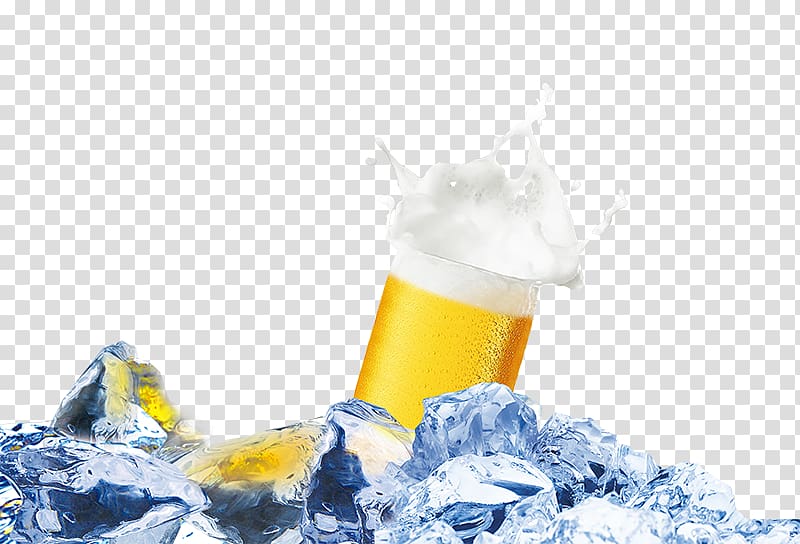 Ice beer Computer file, Creative ice, beer mugs transparent background PNG clipart