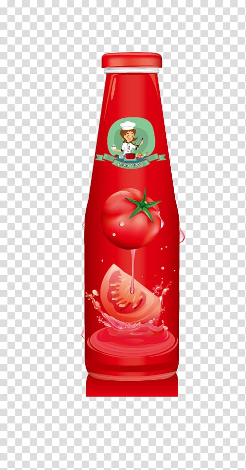 Tomato juice Beer Wine Bottle Ketchup, tomato transparent background PNG clipart