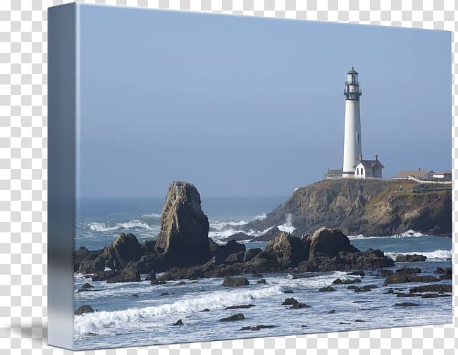 Lighthouse Oil painting Artist Canvas, painting transparent background PNG clipart