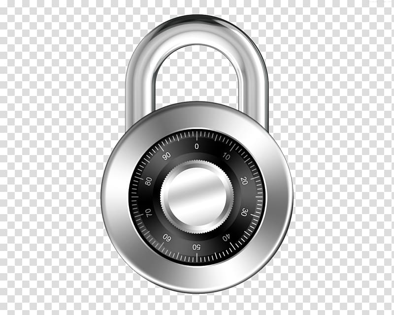 Combination lock Computer Icons Padlock , padlock transparent background PNG clipart