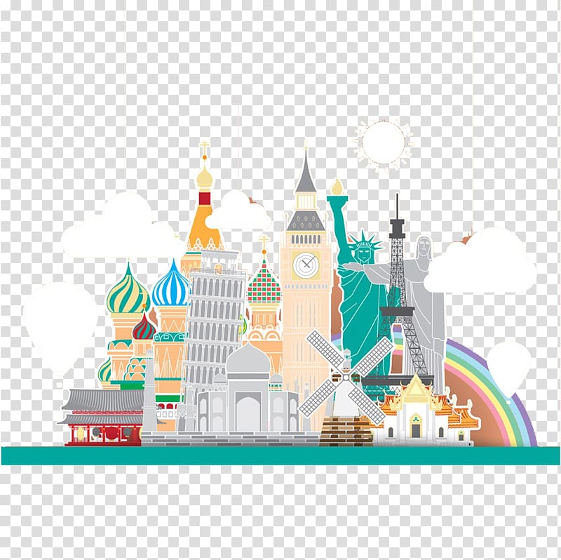 Cartoon, Russia Creative Castle transparent background PNG clipart