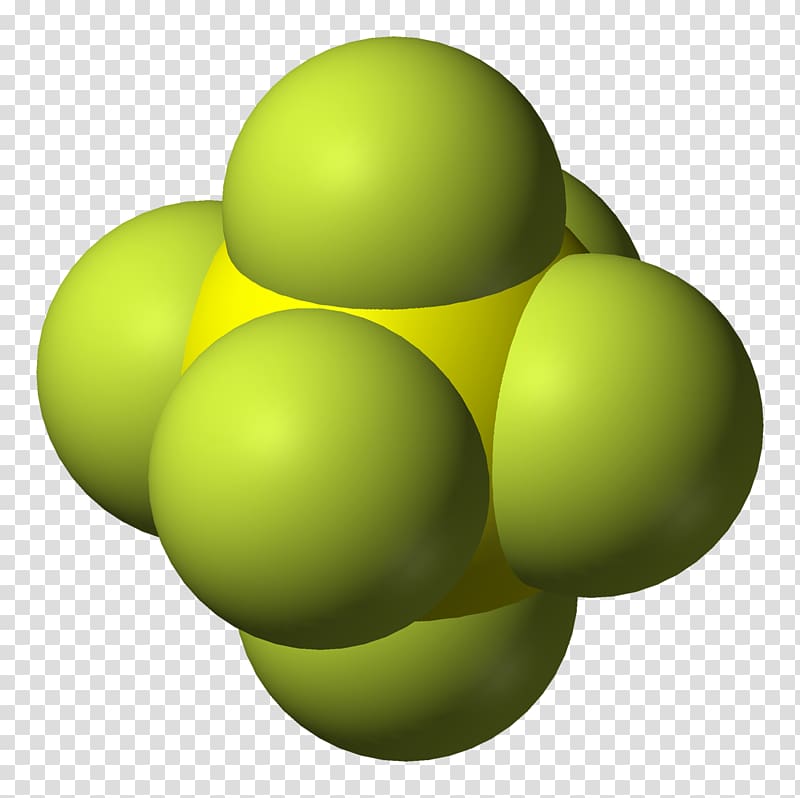 Sulfur hexafluoride Gas Chemistry Inorganic compound, 3d transparent background PNG clipart