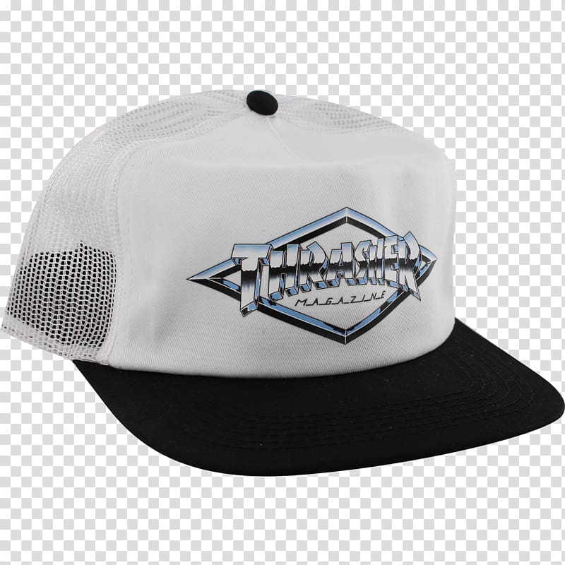 Baseball cap Thrasher Presents Skate and Destroy Trucker hat, baseball cap transparent background PNG clipart