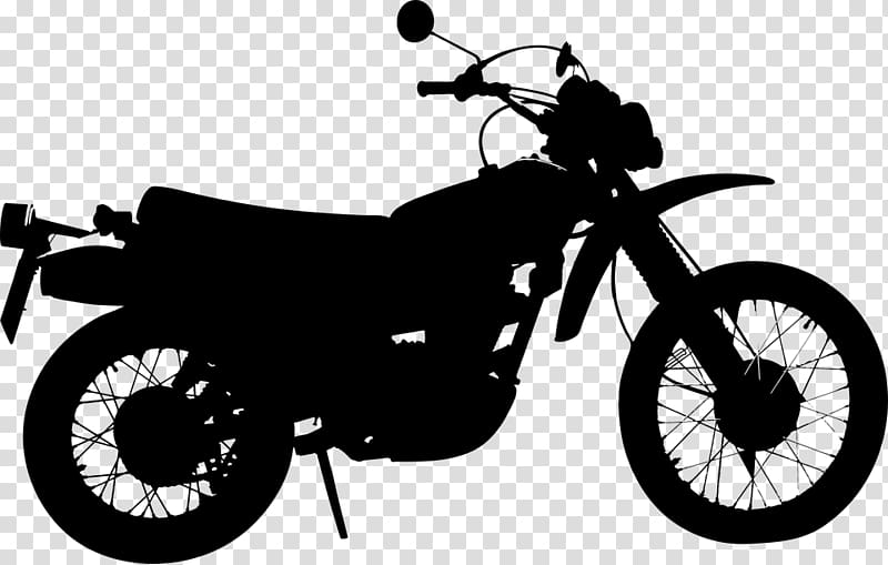 Motorcycle Honda Bicycle Silhouette, motorcycle transparent background PNG clipart