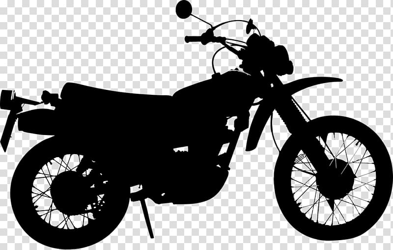 honda motorcycle clipart black and white