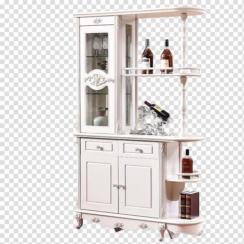 Furniture Cupboard Shelf Display case Buffets & Sideboards, hand painted transparent background PNG clipart