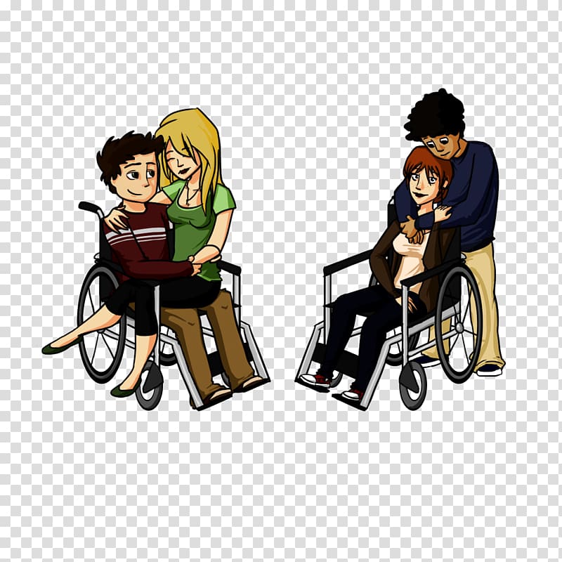Physical disability Love Wheelchair Friendship, enfant transparent background PNG clipart