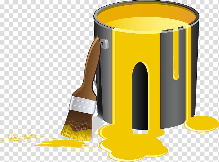 Paint Logo Icon, Bucket material transparent background PNG clipart