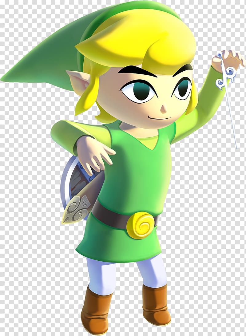 The Legend of Zelda: The Wind Waker HD Link Wii U, the legend of zelda transparent background PNG clipart