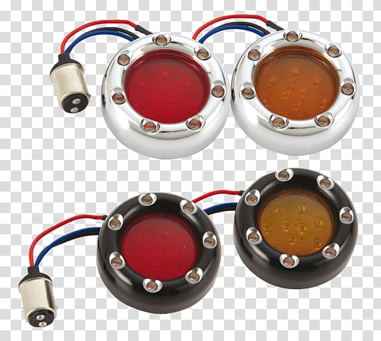 Light-emitting diode Motorcycle Blinklys Lighting, engine oil light signal transparent background PNG clipart