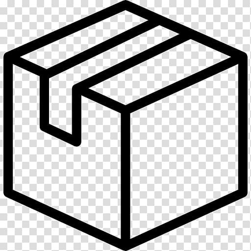 Computer Icons Shape Cube, Cardboard transparent background PNG clipart