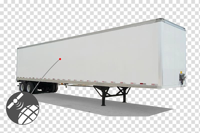 Semi-trailer truck GPS Navigation Systems GPS tracking unit Trailer tracking, yard transparent background PNG clipart