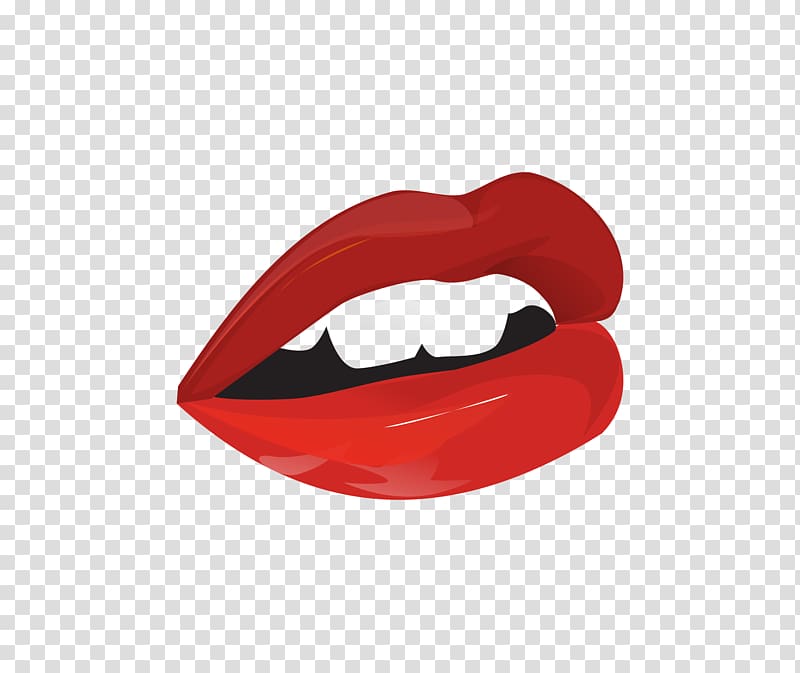 T-shirt Lip Sleeve Mouth Kiss, mouth transparent background PNG clipart