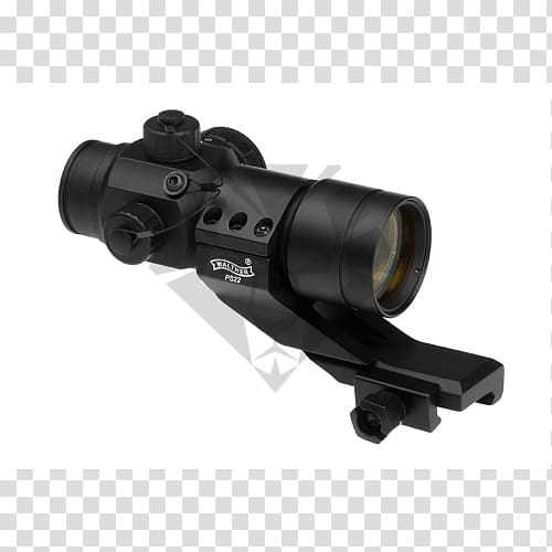Reflector sight Carl Walther GmbH Red dot sight Aimpoint AB, weapon transparent background PNG clipart