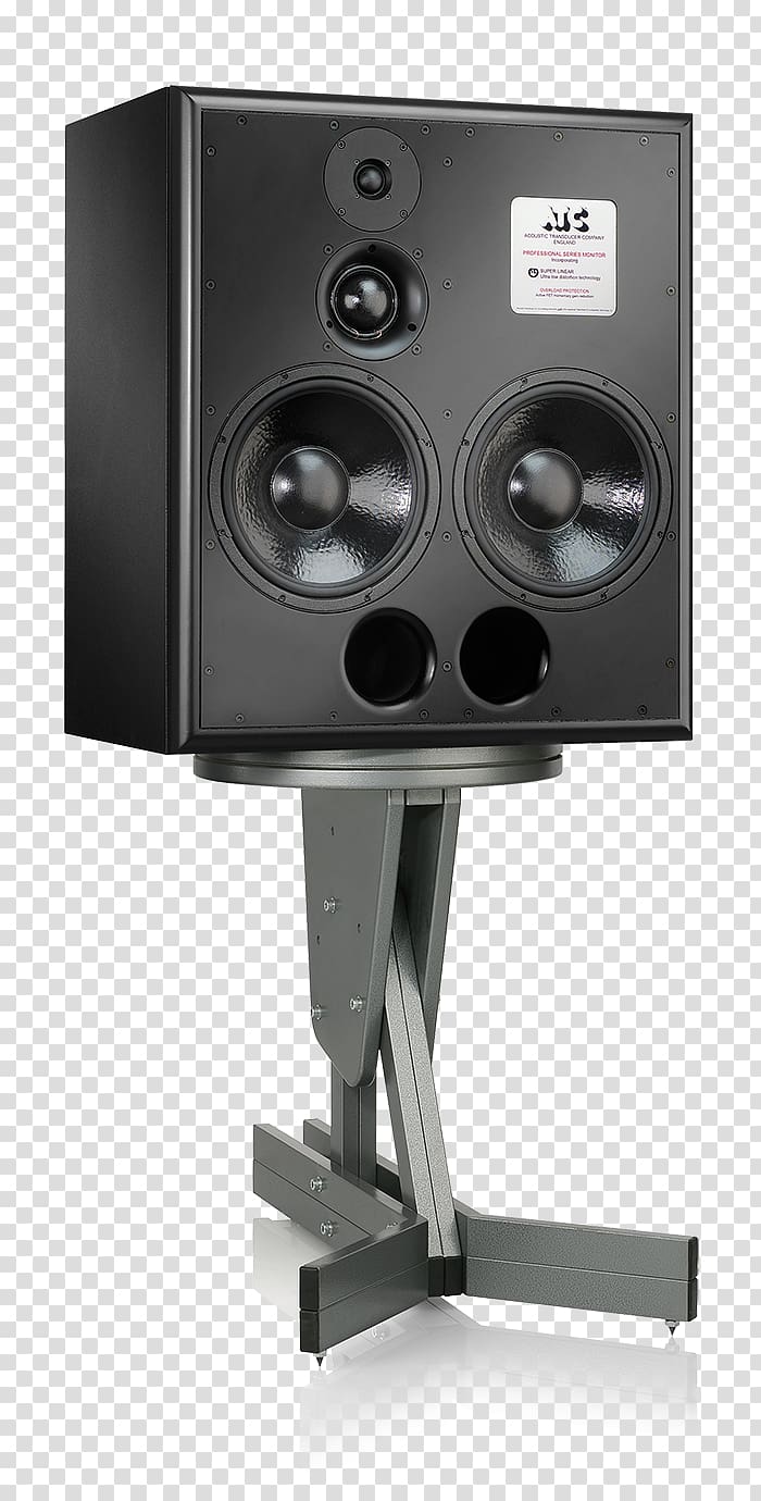 Loudspeaker Studio monitor Professional audio Recording studio Sound, professional audio transparent background PNG clipart