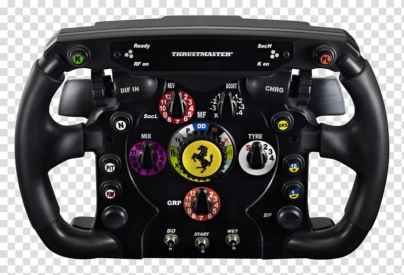 Formula 1 Scuderia Ferrari F1 2016 Racing wheel Thrustmaster Ferrari F1, formula 1 transparent background PNG clipart