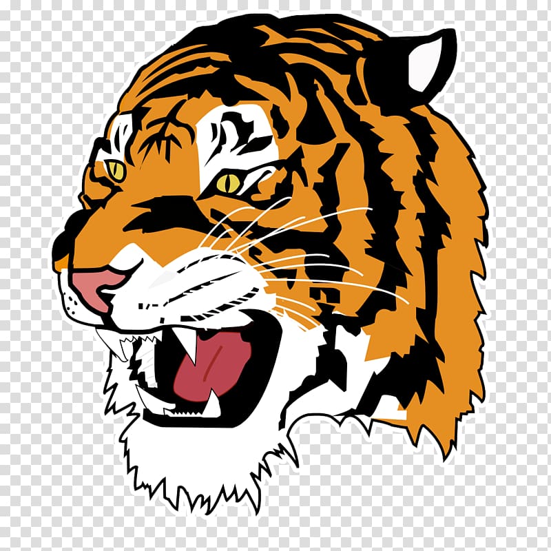 Detroit Tigers Junior varsity team Sport Track & Field, tiger transparent background PNG clipart
