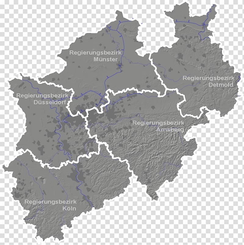 Ruhr Düsseldorf Mülheim Map Rhine, map transparent background PNG clipart