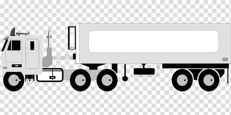 Peterbilt Car Semi-trailer truck , lorry transparent background PNG clipart