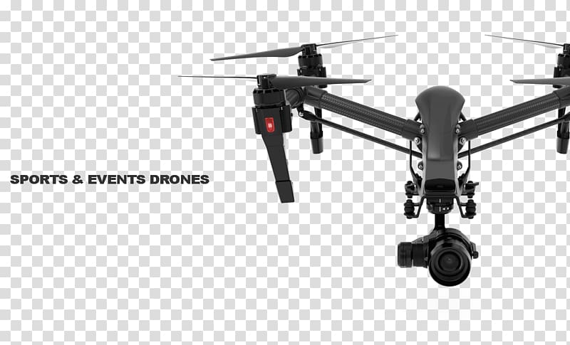DJI Inspire 1 Pro DJI Inspire 1 V2.0 Unmanned aerial vehicle 4K resolution, drone shipper transparent background PNG clipart