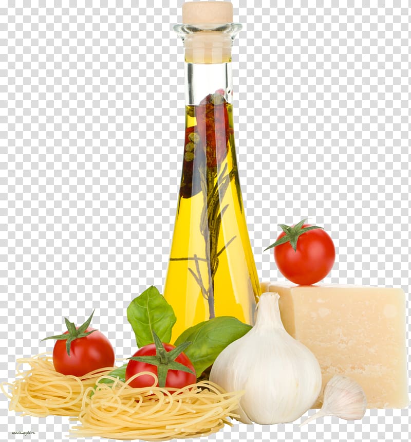 Pasta Italian cuisine Tomato Olive oil, olive oil transparent background PNG clipart