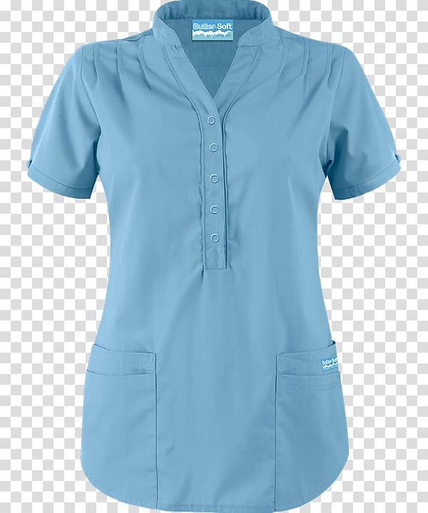 Blouse Scrubs Uniform Nursing Nurse, dress transparent background PNG clipart