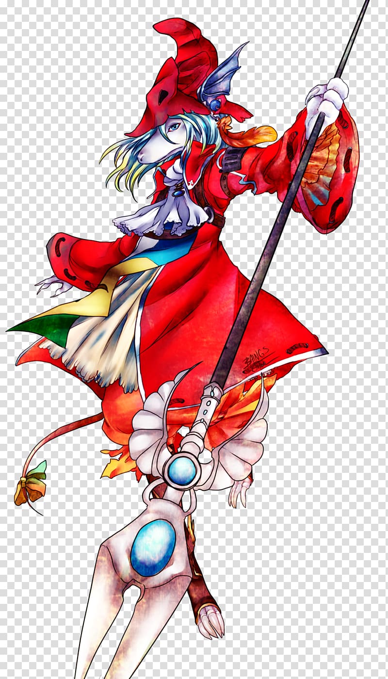 Final Fantasy IX Freya Square Enix Co., Ltd. Freyja Fiction, cresent transparent background PNG clipart