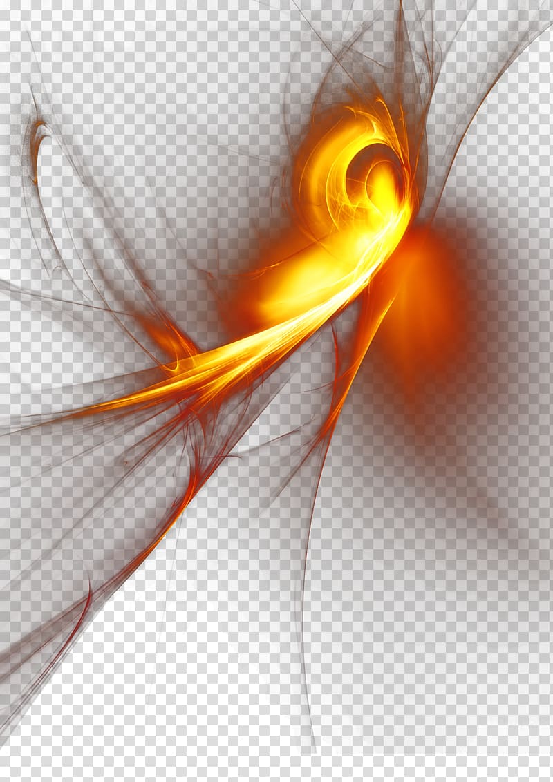 yellow light , Light Flame, Flame effects transparent background PNG clipart