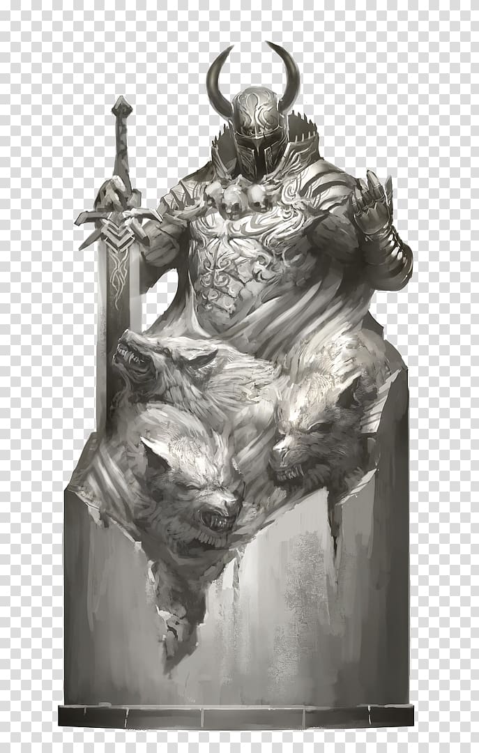Guild Wars 2: Path of Fire Statue Sculpture The Art of Guild Wars 2, guild wars 2 concept art transparent background PNG clipart