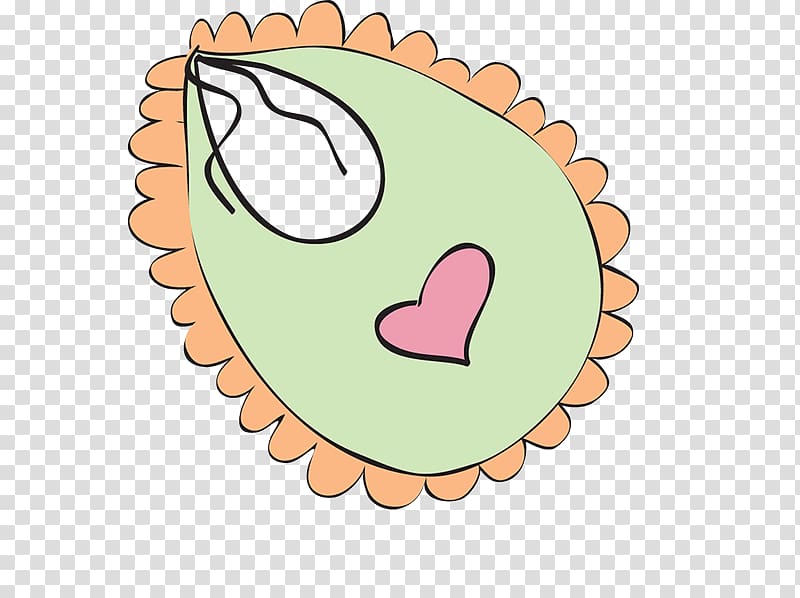 Baby Tools Bib Cartoon , baby product transparent background PNG clipart