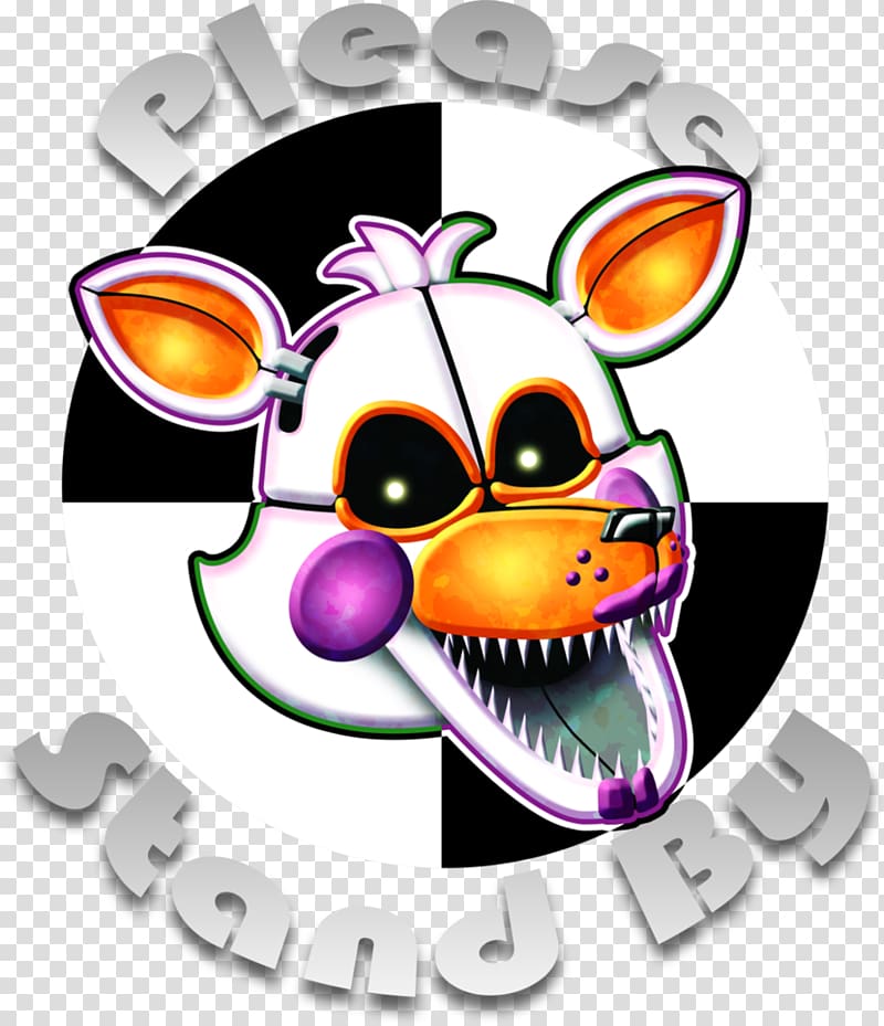 LOLBIT - Please Stand By - Five Nights At Freddys - Sticker