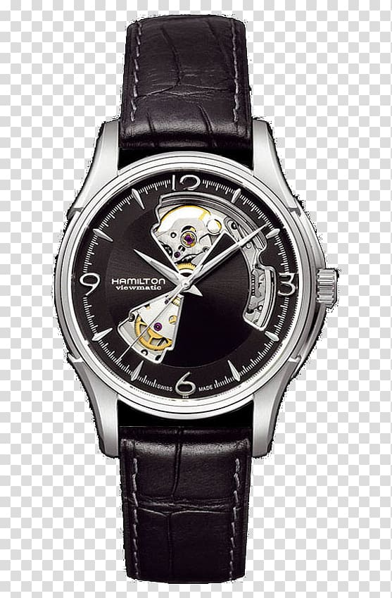 Hamilton Watch Company Fender Jazzmaster Jewellery Automatic watch, watch transparent background PNG clipart