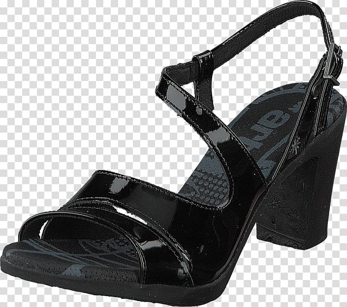 High-heeled shoe Court shoe Slipper Stiletto heel, Black Rio transparent background PNG clipart