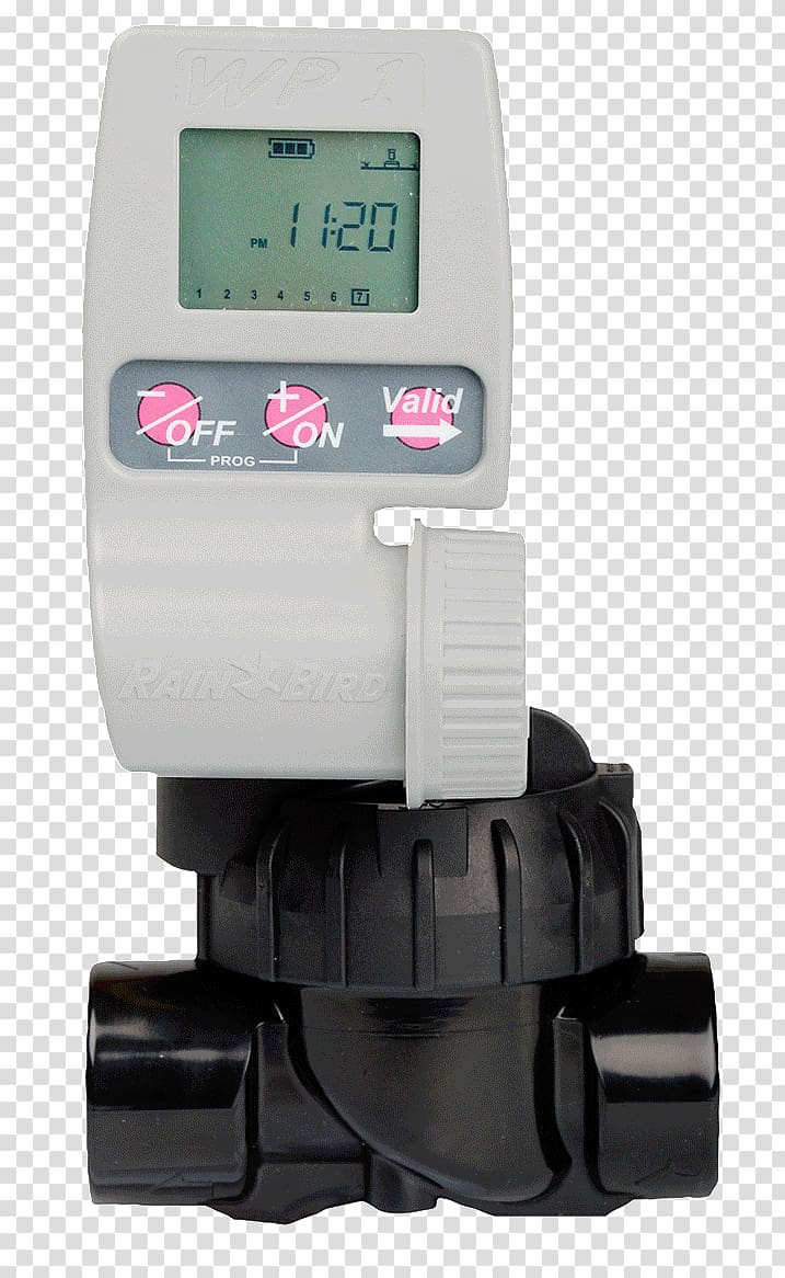 Solenoid valve Electric battery Programmer Irrigation, programador transparent background PNG clipart